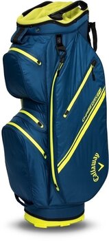 Saco de golfe para carrinho Callaway Chase 14 Dry Navy/Fluo Yellow Saco de golfe para carrinho - 1