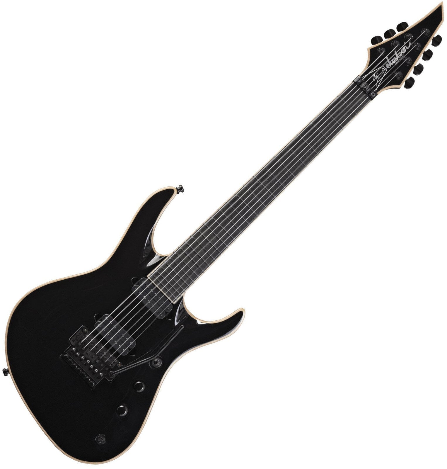 E-Gitarre Jackson Chris Broderick Soloist 7 Black E-Gitarre