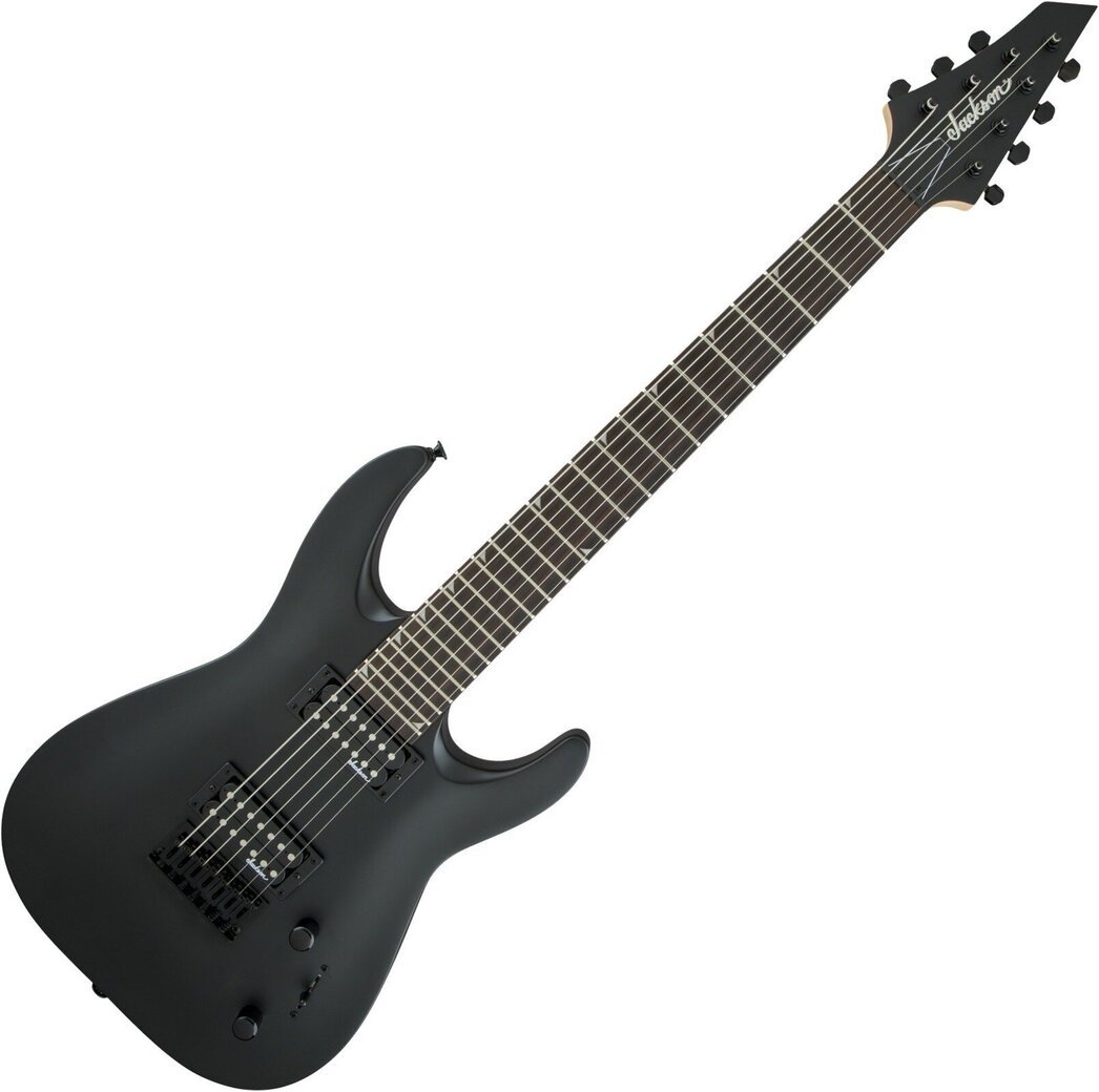 Jackson JS22-7 Satin Black  7弦ギター Jackson JS Series JS22-7 KV SBK Satin Black | Polska