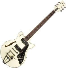 Halbresonanz-Gitarre Duesenberg Fullerton TV White Halbresonanz-Gitarre