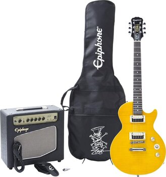 Elektrisk guitar Epiphone Slash AFD Les Paul Special-II Performance Pack Appetite Amber Elektrisk guitar - 1