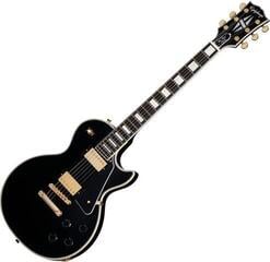 Električna kitara Epiphone Les Paul Custom Ebony Električna kitara (Poškodovano)