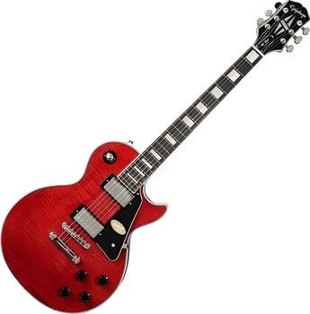 Epiphone Les Paul Custom Figured Transparent Red Electric guitar
