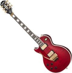 Guitare électrique Epiphone Alex Lifeson Les Paul Custom Axcess LH Ruby Guitare électrique
