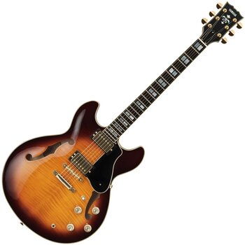 Poolakustiline kitarr Yamaha SA2200-BS Brown Sunburst Poolakustiline kitarr - 1