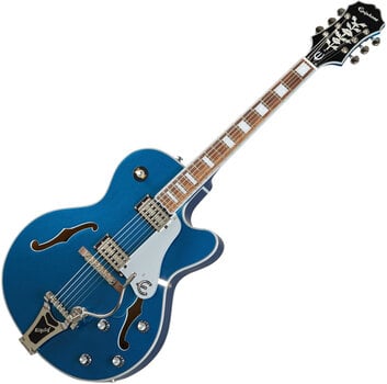 Guitarra semi-acústica Epiphone Emperor Swingster Delta Blue Metallic Guitarra semi-acústica - 1
