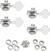 Tuning Machines for Bassguitars: Fender Player Series Bass Tuning Machines, Chrome, (4) Chrome Stemmechanieken voor basgitaar Stemmechanieken voor basgitaar Fender Player Series Bass Tuning Machines, Chrome, (4) Chrome Stemmechanieken voor basgitaar