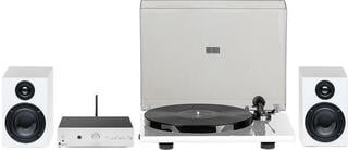 Plattenspieler-Kit Pro-Ject Stereo Set E Phono White-Silver Plattenspieler-Kit