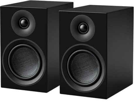 Hi-Fi boekenplankluidspreker Pro-Ject Speaker Box 5 E Carbon Hi-Fi boekenplankluidspreker Satin Black 2 st. - 1