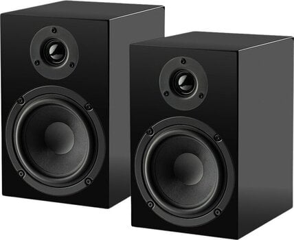 Hi-Fi boekenplankluidspreker Pro-Ject Speaker Box 5 E Hi-Fi boekenplankluidspreker High Gloss Black 2 st. - 1