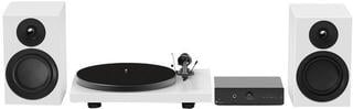 Plattenspieler-Kit Pro-Ject Colourful Audio System E Satin White Plattenspieler-Kit