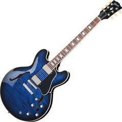 Semiakustická kytara Gibson ES-335 Figured Deep Ocean Burst Semiakustická kytara