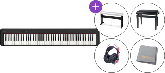 Digitaal stagepiano Casio CDP-S100BK SET Digitaal stagepiano Black - 1