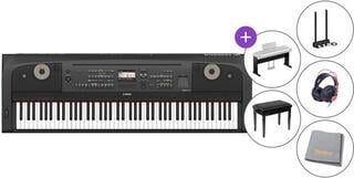 Digitalt scen piano Yamaha DGX 670 Deluxe Digitalt scen piano Black