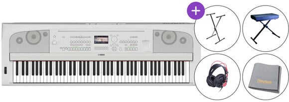 Digitaal stagepiano Yamaha DGX 670 SET Digitaal stagepiano White - 1