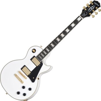 E-Gitarre Epiphone Les Paul Custom Alpine White E-Gitarre - 1