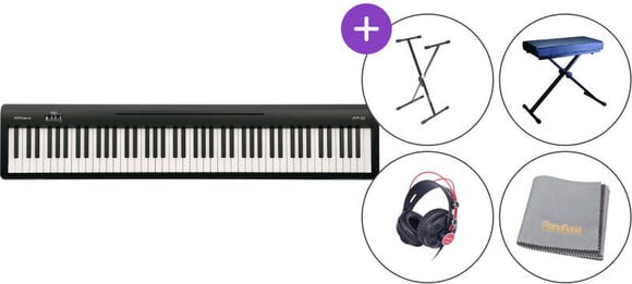 Piano da Palco Roland FP-10 SET 2 Piano da Palco Black - 1