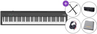 Digitalt scen piano Roland FP 30X BK Portable SET Digitalt scen piano Black