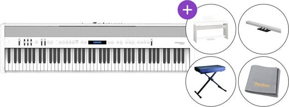 Digitaal stagepiano Roland FP 60X Compact Digitaal stagepiano White - 1