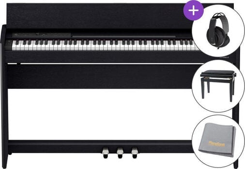 Digitalpiano Roland F701 SET Black Digitalpiano - 1