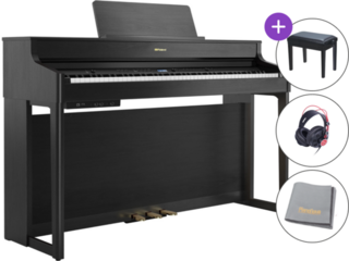 Digitalpiano Roland HP 702 SET Digitalpiano Charcoal Black