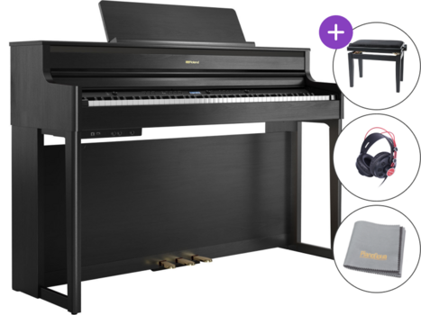 Digitálne piano Roland HP 704 SET Charcoal Black Digitálne piano - 1