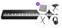 Piano de scène Kurzweil Ka E1 BK SET Piano de scène Black