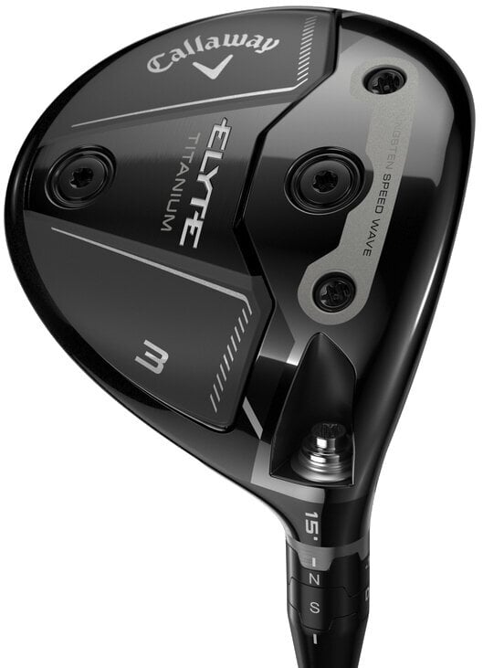 Стик за голф - Ууд Callaway Elyte TI Дясна ръка 3 15° Stiff Стик за голф - Ууд