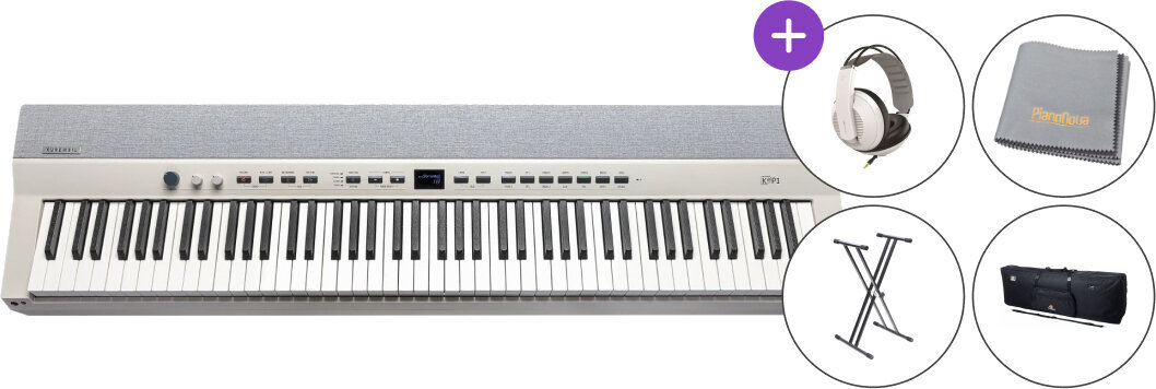 Digitální stage piano Kurzweil Ka P1 Cover SET Digitální stage piano White