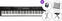 Piano digital de palco Kurzweil Ka S1 SET Piano digital de palco Black