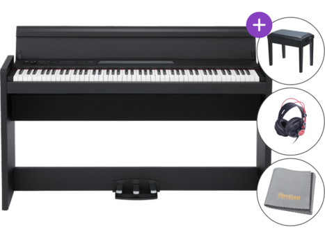 Digital Piano Korg LP-380U SET Black Digital Piano - 1