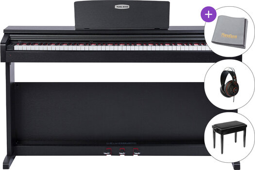 Digital Piano Pearl River V03 SET Black Digital Piano - 1