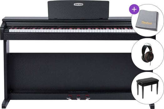 Digitalpiano Pearl River V05 SET Black Digitalpiano - 1