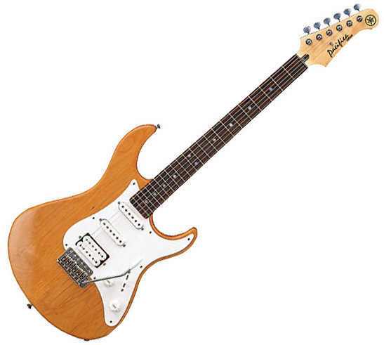 Elektriska gitarrer Yamaha Pacifica 112 J Yellow Natural Satin