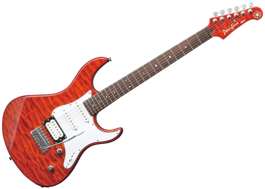 Elektrisk guitar Yamaha Pacifica 212V QM Caramel Brown