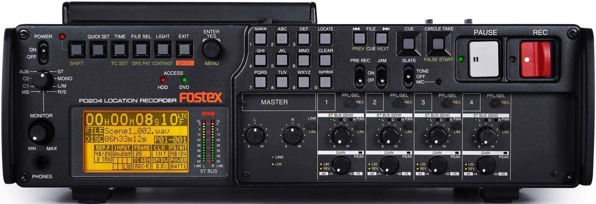 Multitrack рекордер Fostex PD204