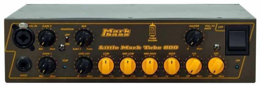 Wzmacniacz basowy Markbass Little Mark Tube 800