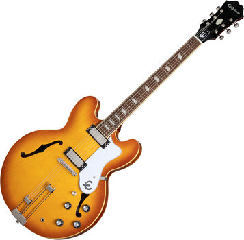 Semiakustická gitara Epiphone Riviera Royal Tan Semiakustická gitara (Iba rozbalené) - 1