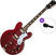 Semi-Acoustic Guitar Epiphone Riviera SET Sparkling Burgundy Semi-Acoustic Guitar