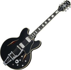 Félakusztikus - jazz-gitár Epiphone Shinichi Ubukata ES-355 Custom Bigsby Ebony Félakusztikus - jazz-gitár (Használt )
