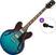 Semi-Acoustic Guitar Epiphone ES-335 Figured SET Blueberry Burst Semi-Acoustic Guitar