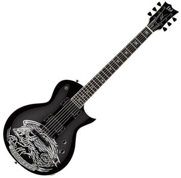 E-Gitarre ESP LTD WA-WARBIRD Black E-Gitarre - 1