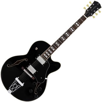 Pusiau akustinė gitara Sire Larry Carlton H7F Black - 1