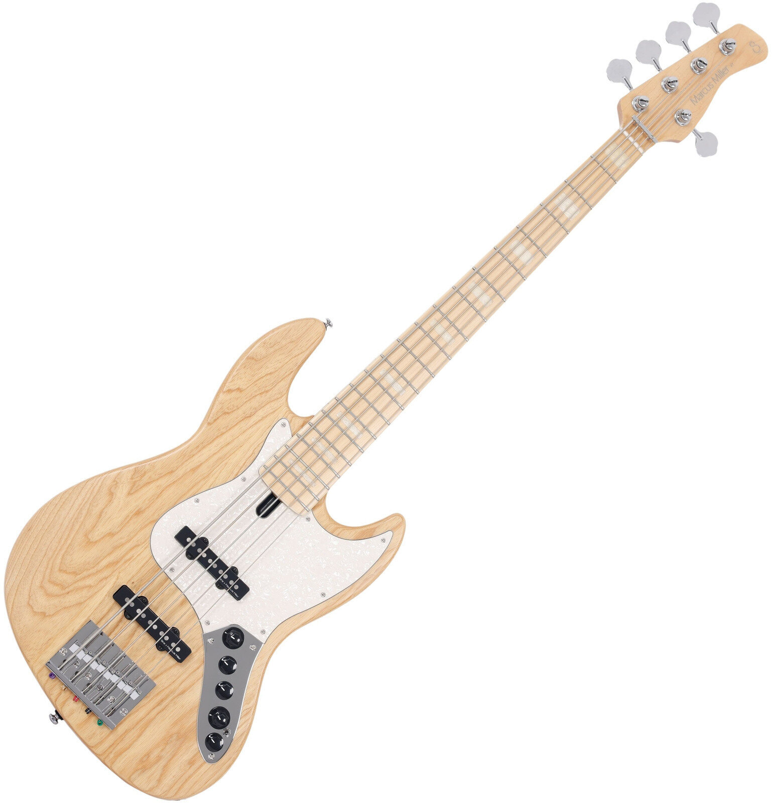 5-string Bassguitar Sire Marcus Miller V7 Ash Reissue 5 Natural 5-string Bassguitar