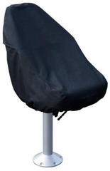 Boat Cover Talamex Boat Seat Cover Premium for Seat with Fixed Back Black Boat Cover