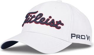 Keps Titleist Tour Performance White/Navy/Red UNI Keps