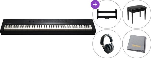 Digitaal stagepiano Kurzweil KAE1 BK Deluxe SET Digitaal stagepiano Black - 1
