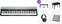 Digitaal stagepiano Kurzweil KAP1 BK Deluxe SET Digitaal stagepiano Black