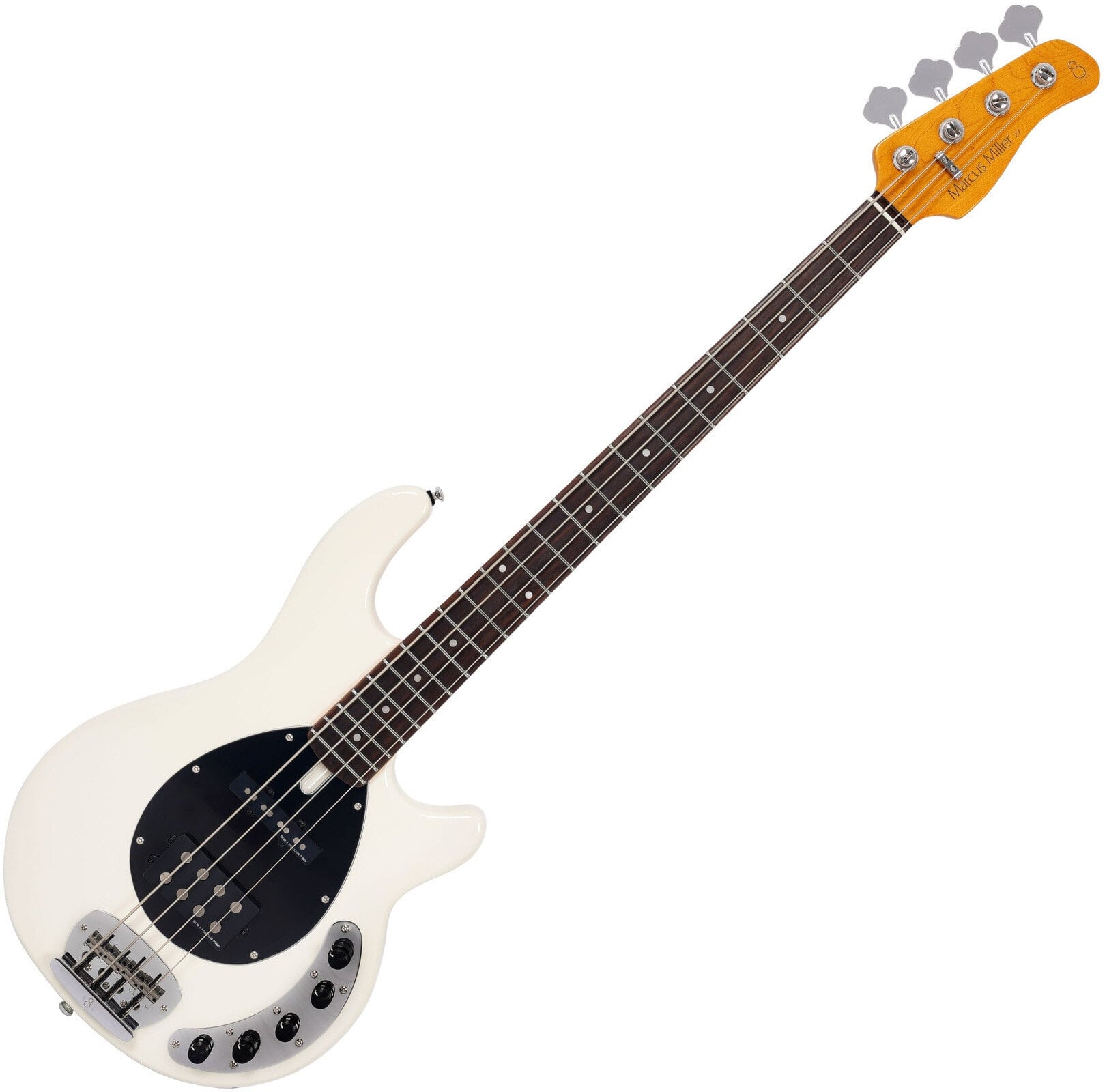 Baixo de 4 cordas Sire Marcus Miller Z7-4 Antique White Baixo de 4 cordas