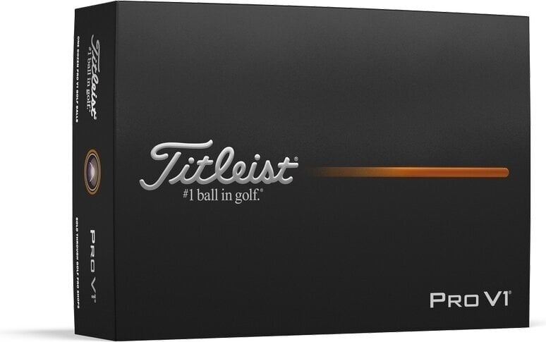 Bolas de golfe Titleist Pro V1 2025 White Basic 12 Bolas de golfe